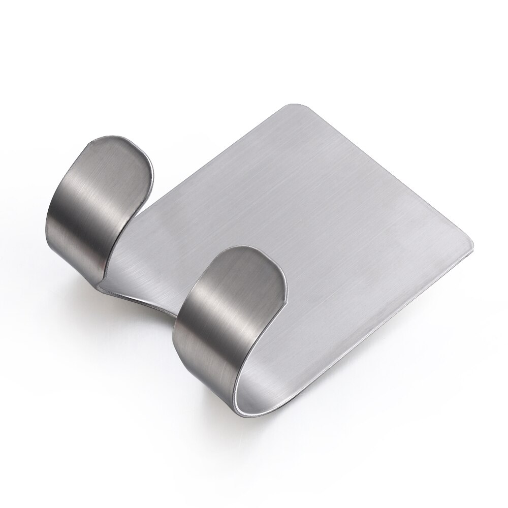 1Pcs Stainless Steel Plug Holder Adhesive Hook Plugs Storage Wall Door Razor Hanger Sticking Wall Hanger Shower Storage