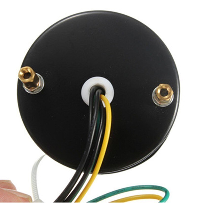 Automotive Fuel Meter LED Fuel Level Meter Fuel Level Sensor 12V Motorcycle Aluminum Alloy