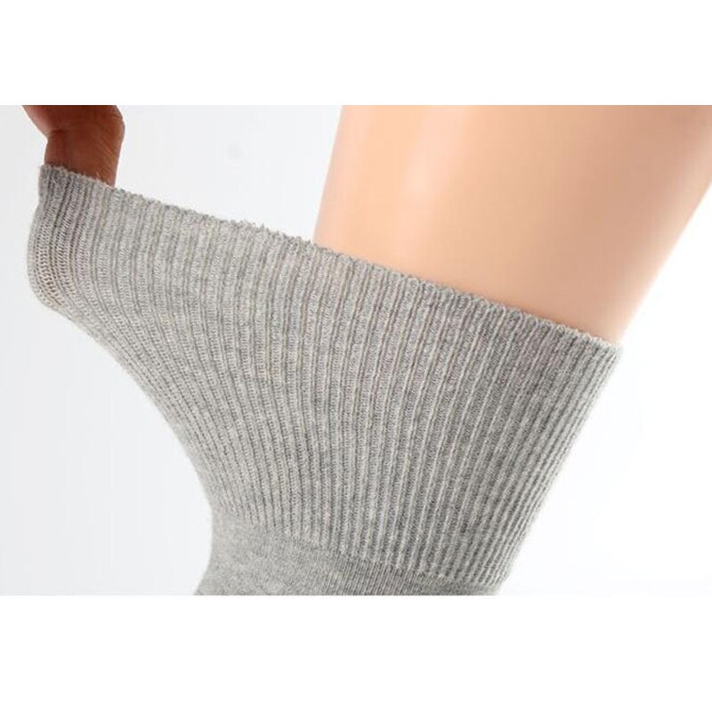 Diabeettiset sukat diabeetikoille hypertensiivisille potilaille ei-sidonta toppi ja saumaton varvas bambu puuvillamateriaali unisex  w0001