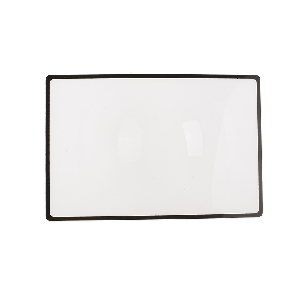 Pvc-suurennusarkki 3x ultraohut suurennuslasilinssi pienten karttojen ja kirjojen lukemiseen 18 x 12cm
