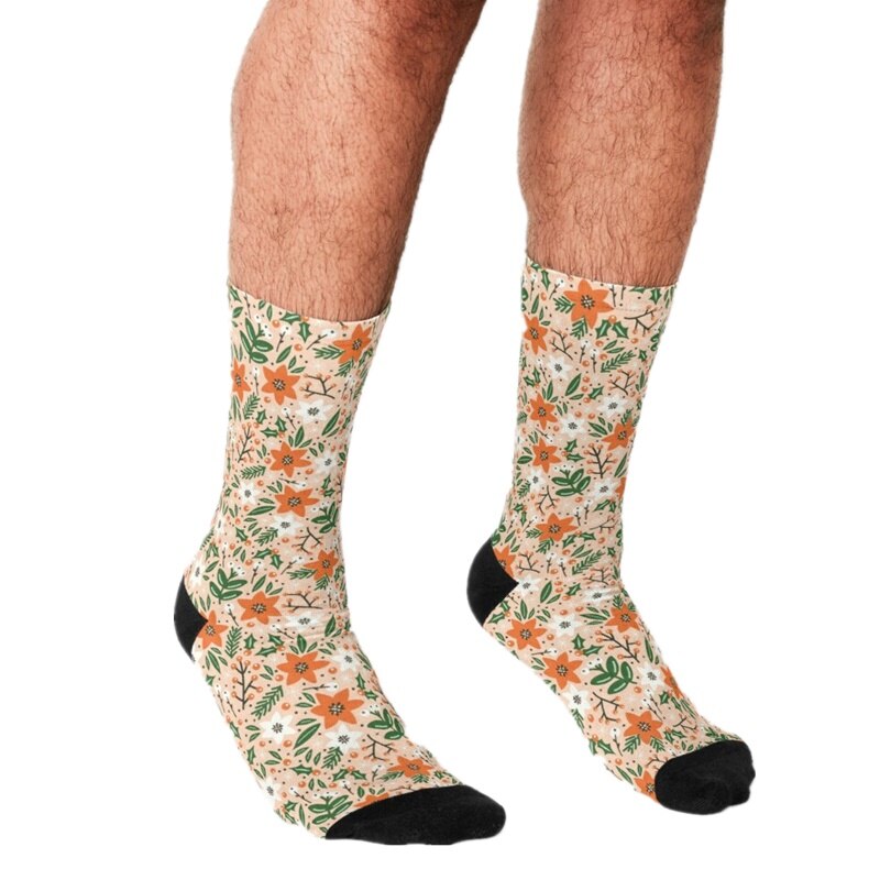 Chaussettes drôles pour hommes, touches de Piano, couverture musicale, motif imprimé hip hop, chaussettes joyeuses pour hommes, mignons garçons, style de rue, chaussettes folles pour hommes: W1476