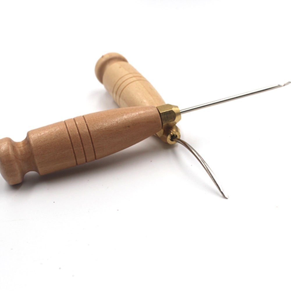 Awl Scratch Tool Wooden Handle Pin Stamping Tool