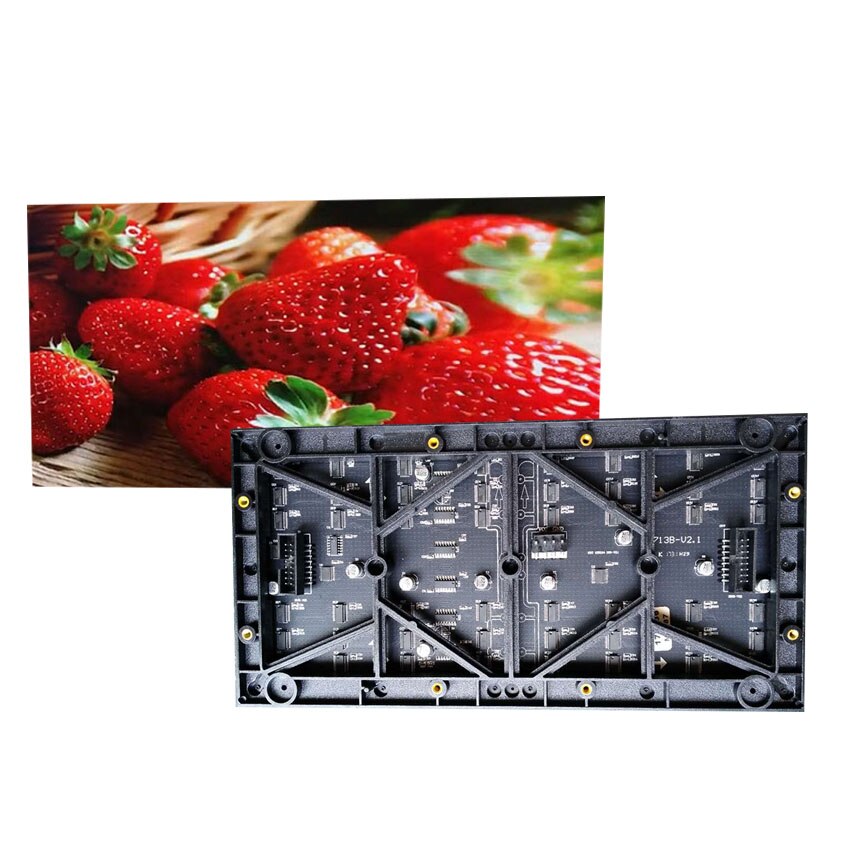 Aangekomen Full Color Indoor P2 Module 256*128Mm Led Matrix Podium Display 128*64Pixel 1/32Scan Led-paneel HUB75 Billboard