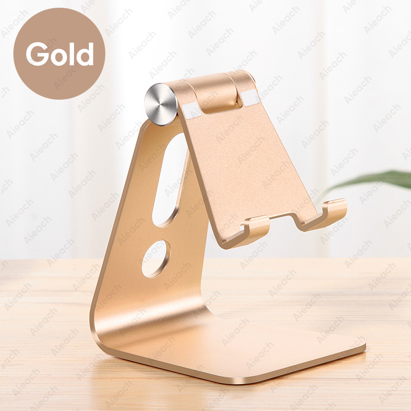 VUUV Desktop Holder Tablet Stand For ipad 9.7 10.2 10.5 11 inch Rotation Aluminium Tablet Stand secure For Samsung Xiaomi: Gold