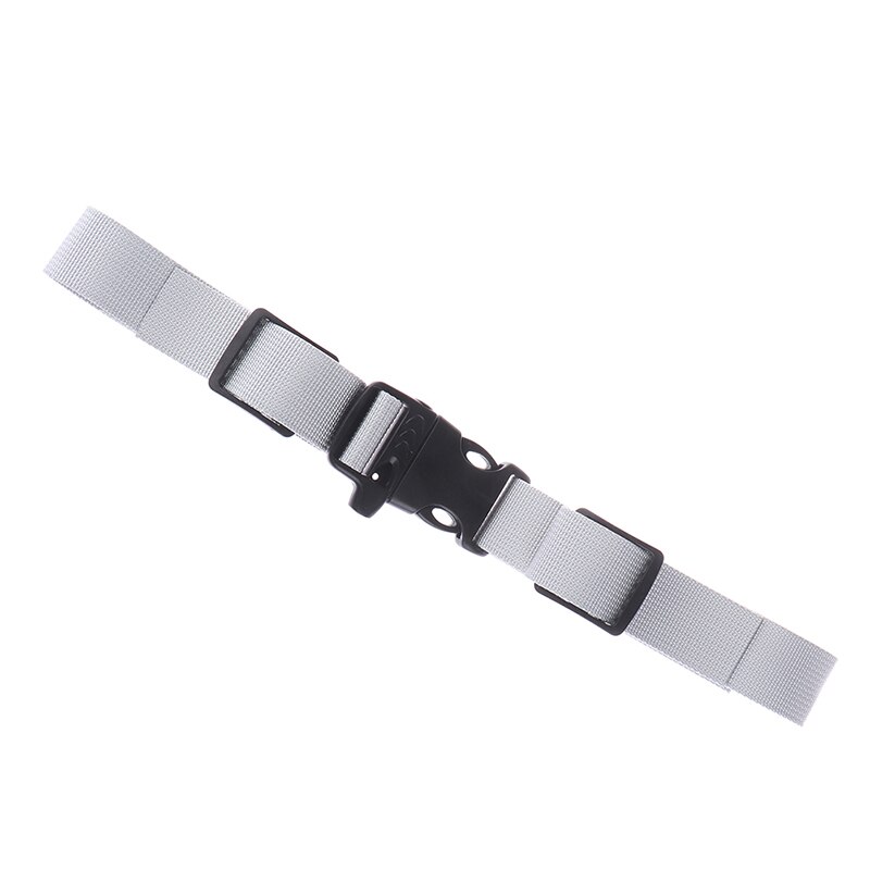 Ajustable niños hebilla Clip Correa pecho arnés bolsa mochila con correa para hombro: Gray