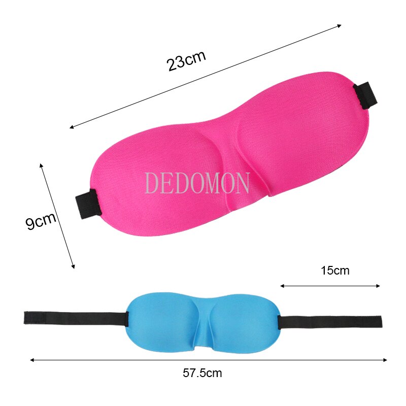 3d sömnmask sovande ögonmask ögonskugga lock skugga ögonlapp kvinnor män mjuk bärbar ögonbindel resa ögonlapp ögonvårdsverktyg