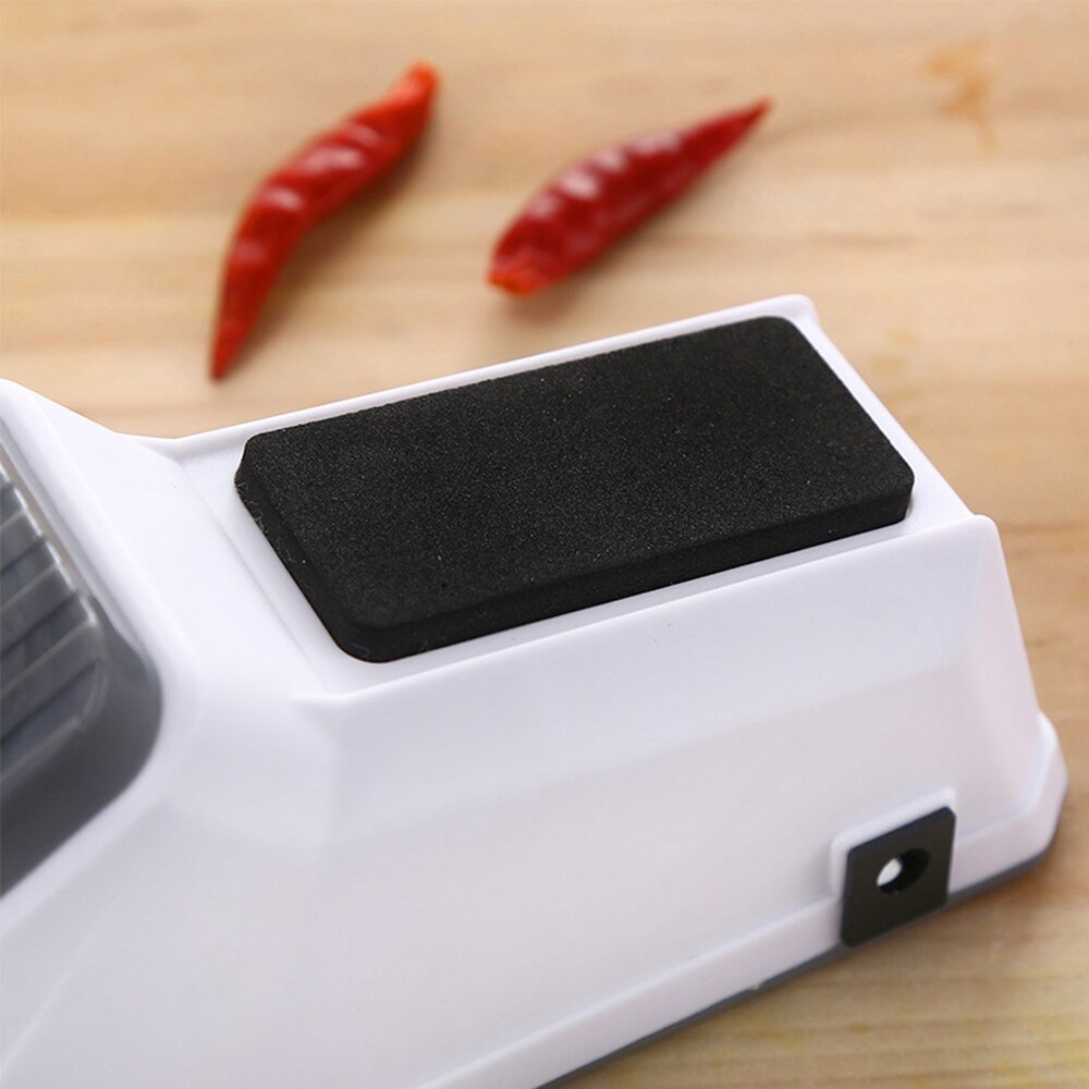USB Electric Knife Sharpener Adjustable For Kitchen Knives Tool Knife Scissor Sharpening fine grinding blade kitchen tools