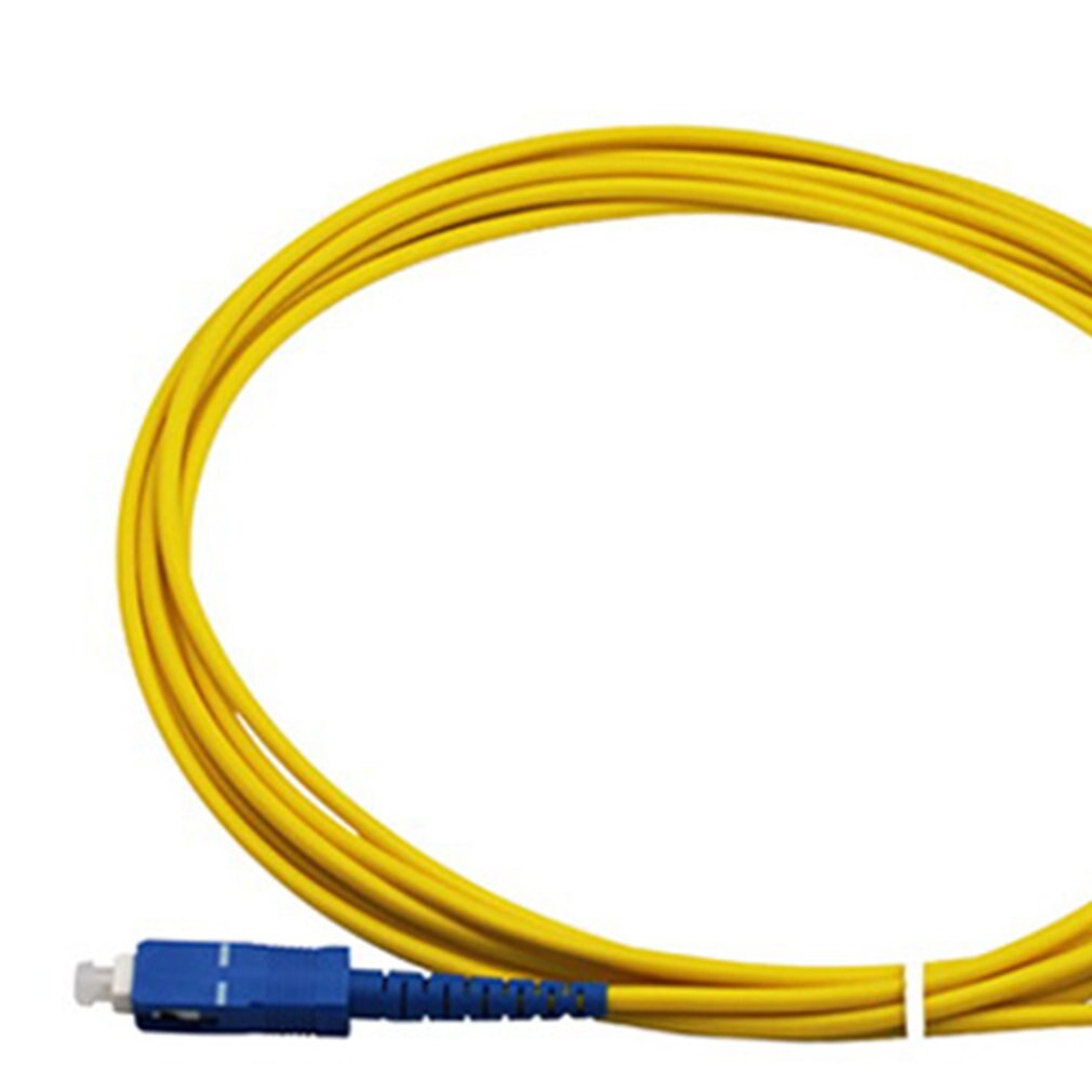 Sc / upc-sc / apc-sm -3.0mm fiber jumper single mode single core apc kontakt optisk kabel patch ledning fiber jumper