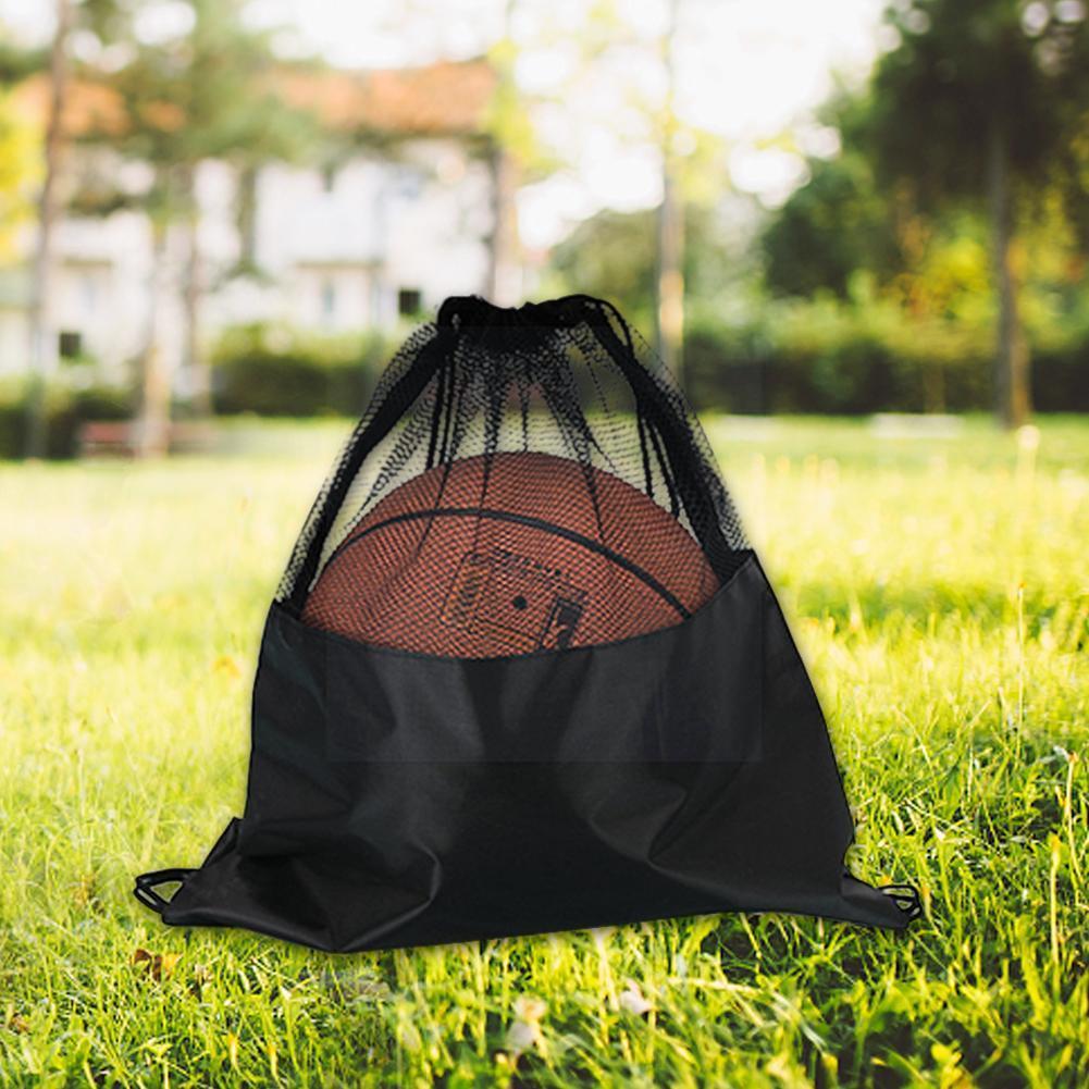 Outdoor sports football ball mesh bags kids football volleyball sports training bags equipment backpack basketball accessories  k5g 7