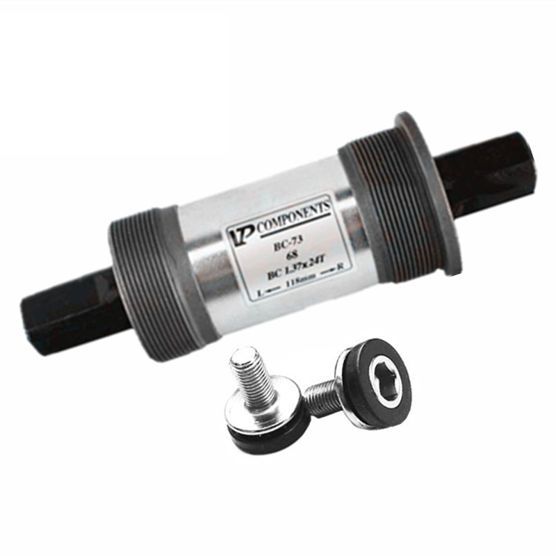 Bicycle BSA Bottom Bracket VP-BC73 103 107mm 110.5mm Quare Hole Crank Axis bicycle parts BB for Square Tapered Spindle Crankset