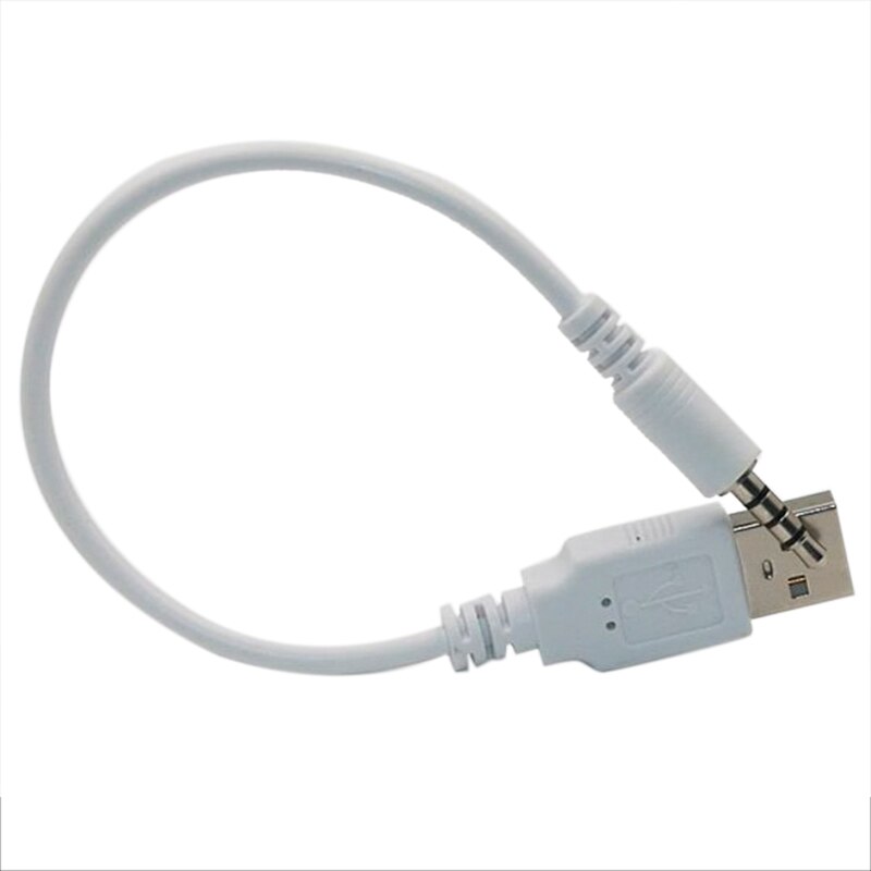 3.5mm Jack to USB 2.0 Data Sync Charger Transfer Audio Adapter Cable cord for Apple iPod 3rd 4th 5th 6th