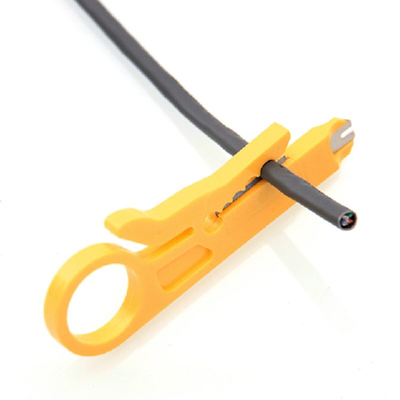 2Pcs Network Strip CAT5 CAT5e CAT6 Data Cable Wire Punch Down Cutter Stripper Tool