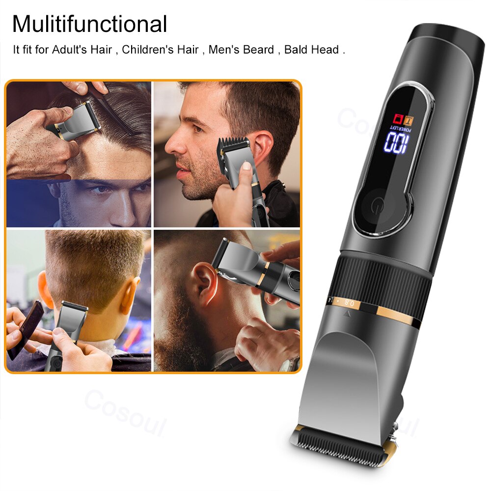 Tondeuse Elektrische Haarsnijmachine Echtgenoot Haar Trimmer Voor Man Scheerapparaat Kapper Professionele Baard Trimmer Haarsnijder