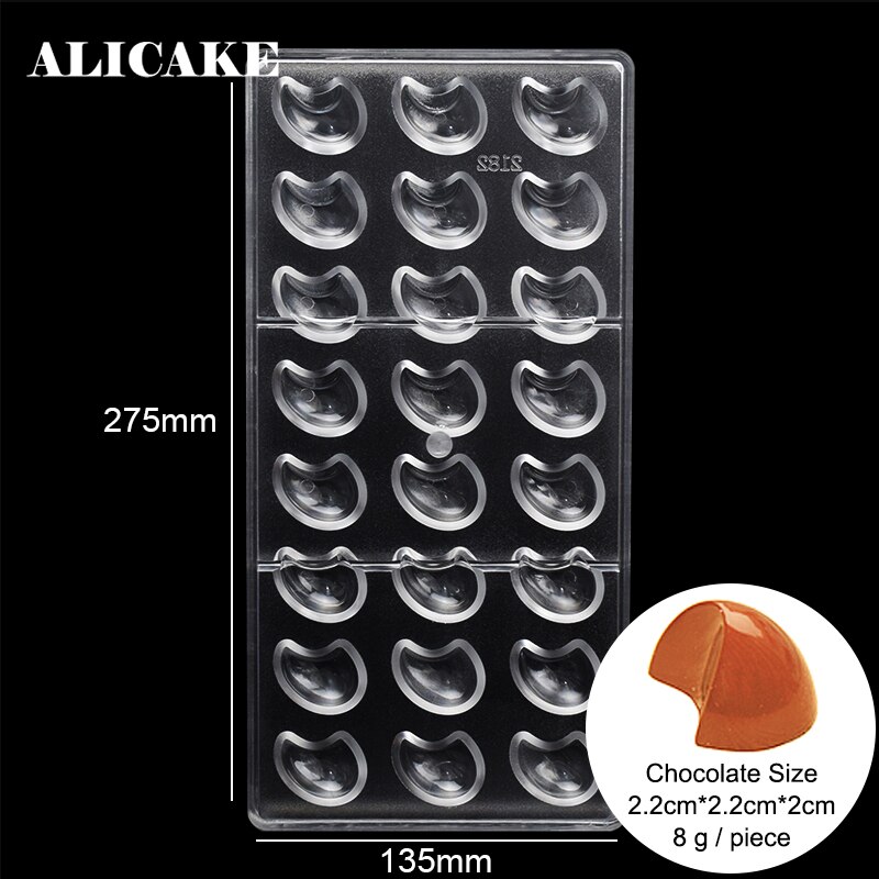 3D Polycarbonaat Chocolade Bar Mallen Plastic Pudding Lade Voor Bakkerij Bakken Gebak Maken Gereedschap Chocolade Vorm Bakvormen Mallen: 112