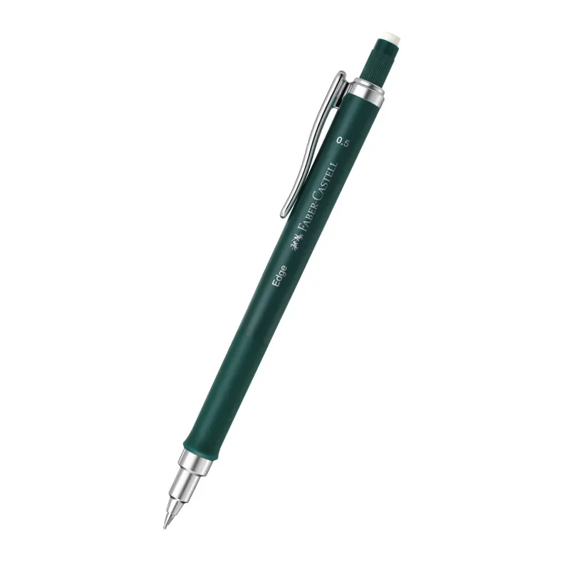 Faber-Castell Automatische Bleistifte mit Radiergummi, für Studenten, Schreiben, Skizzieren, Malen, Druckbleistift, koreanisches Briefpapier, Pressstifte: Grün