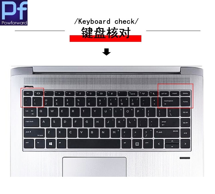 Til hp probook 440 g5 14 " / probook  x360 440 g1 / 440 g6 / 445 g6 / 640 g4 14 tommer laptop tastatur cover beskytter hud