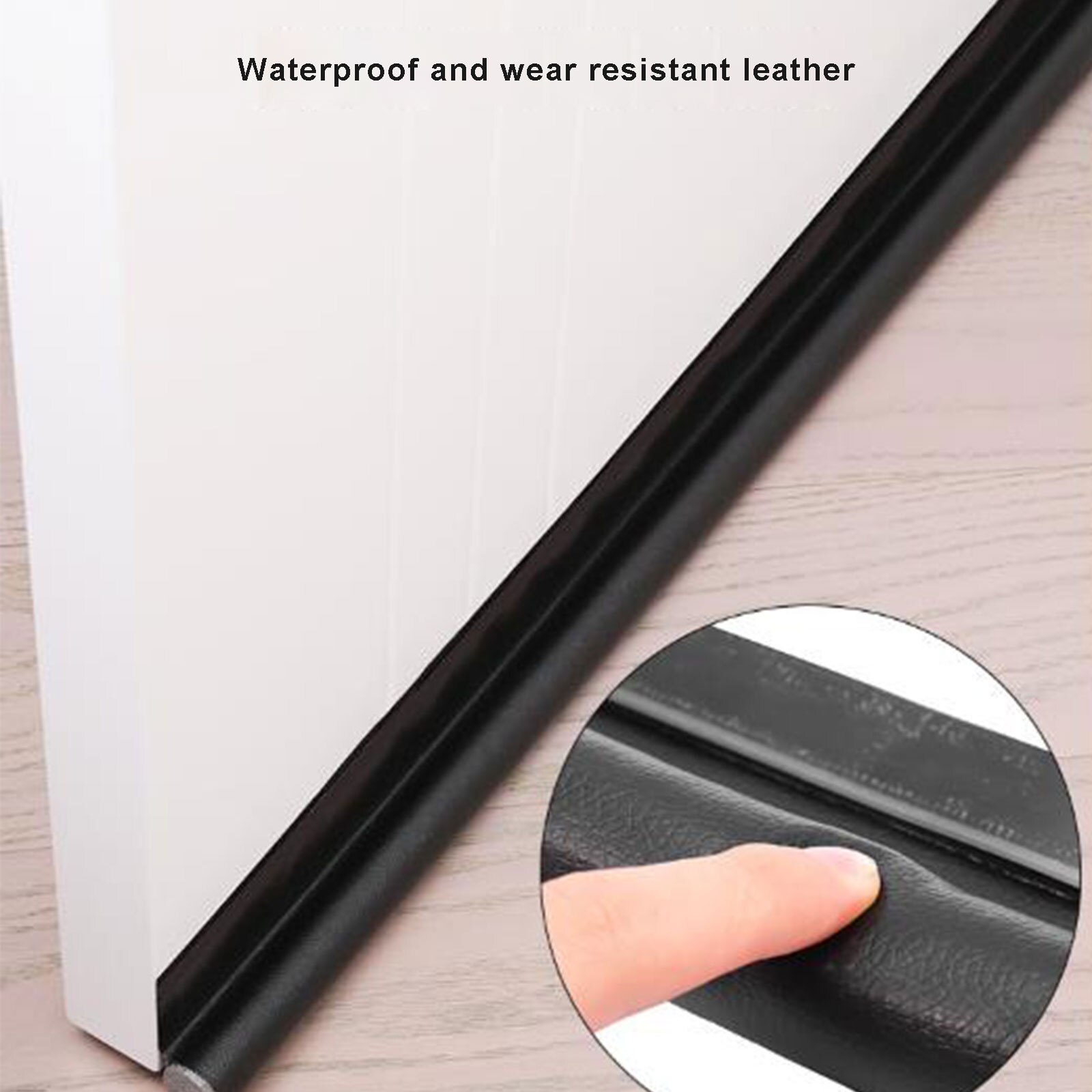 Under Door Draft Guard Stopper Sound Proof Reduce Noise Door Bottom Sealing Weather Strip Under Door Draft Guard