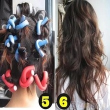 Curler Makers Soft Foam Bendy Twist Krullen Tool DIY Styling Hair Rollers Magic foam bar roll Haarkrulspelden krullend haar tools