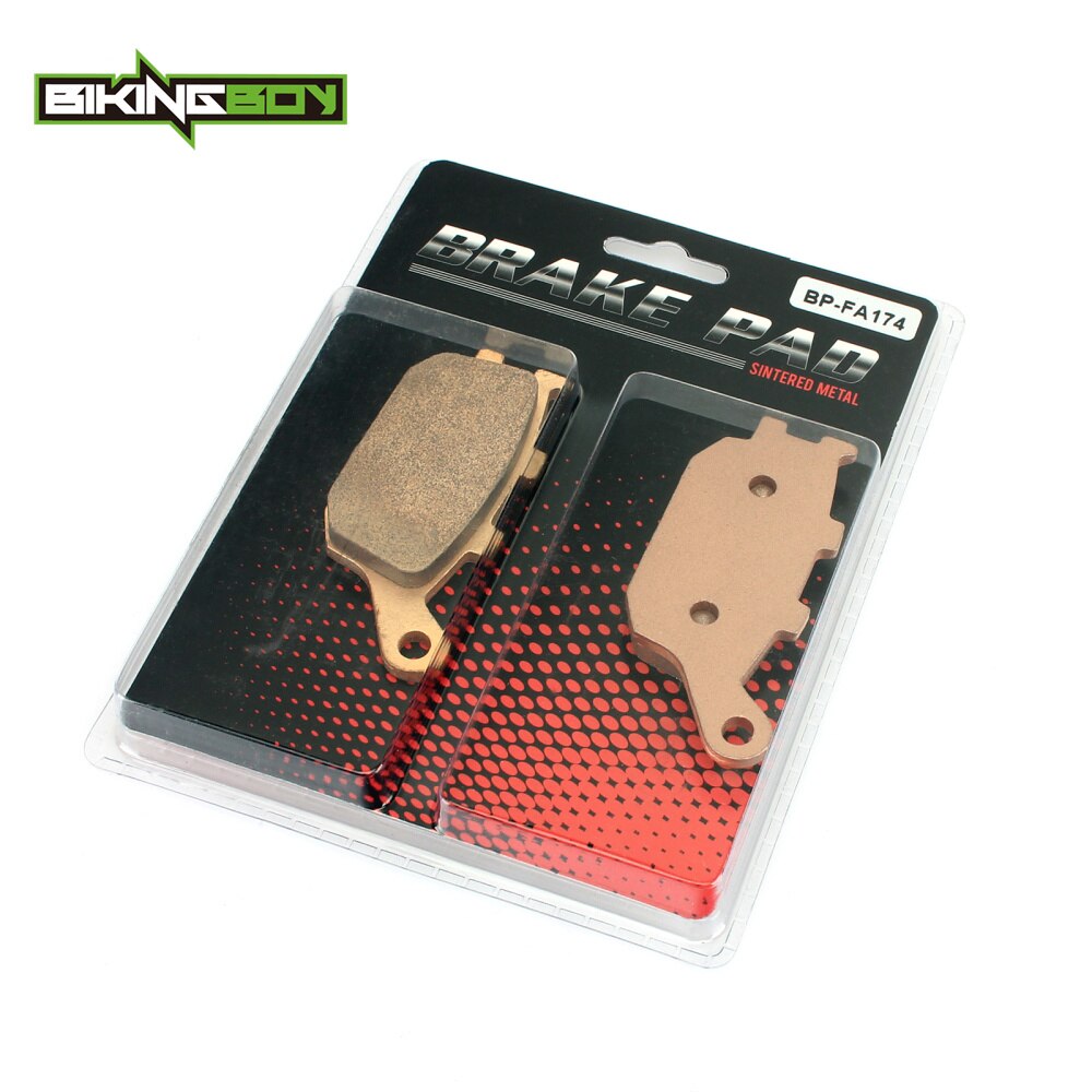 BIKINGBOY Voor Yamaha YZF R6 2003-2007 R1 2006 FZ6 Fazer/S2 FZ1 Fazer 2006- Gesinterde Achterrem Pad