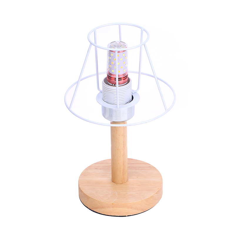 Lamp Lampenkap Draadframe Diy Guard Ring Light Cage Houder Bulbpendant Trommel Tafel Metalen Vintage Cover Rond Plafond Ijzer