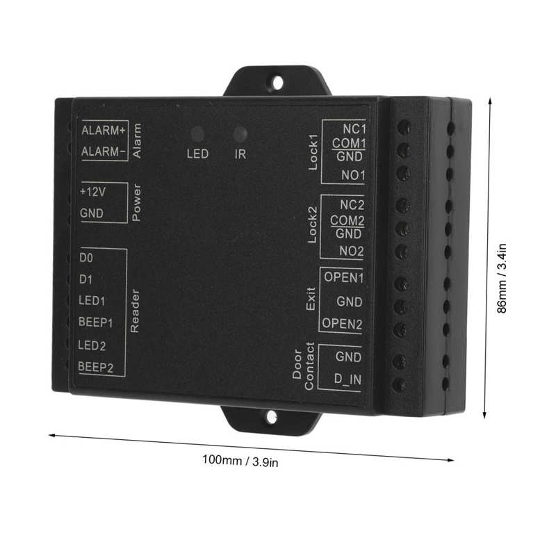 Double Door Access Controller Door Security Controller Support Multiple Data for Schools for Office Buildings for Residential