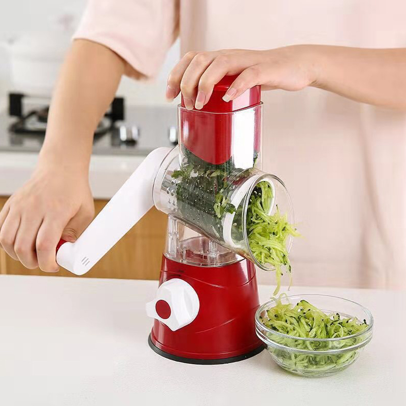 3 In 1 Multifunctional Manual Vegetable onion Cutter fruit Slicer Kitchen knives appliances tools cuisine Gadgets Accessories: A