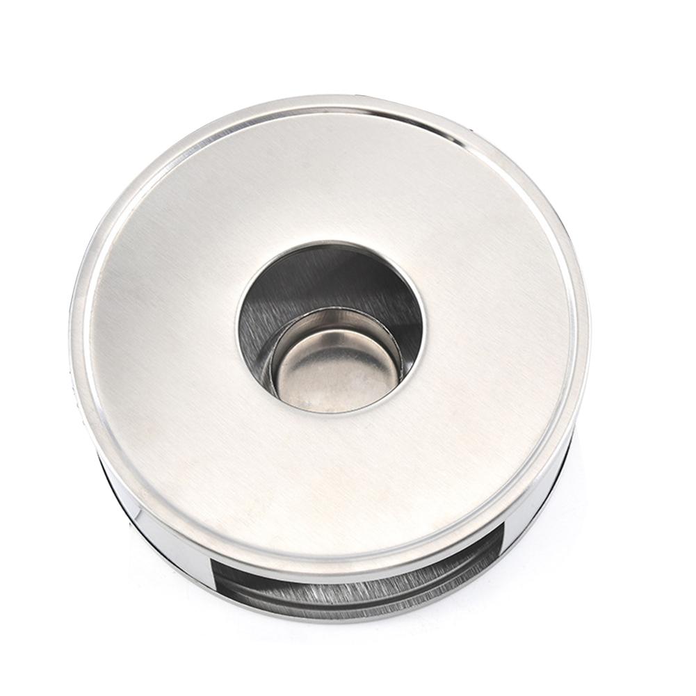 Base térmica para calentar café, agua, té, vela de acero inoxidable, calentador de tetera resistente al calor, Base de aislamiento, soporte para velas, accesorios para té