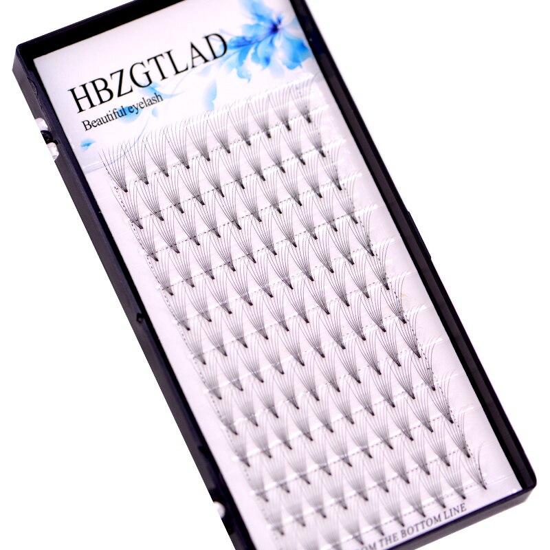 7D Russische Volume Wimpers Extension Korte Steel Pre gemaakt Fans Lash Wimper Individuele Extensions