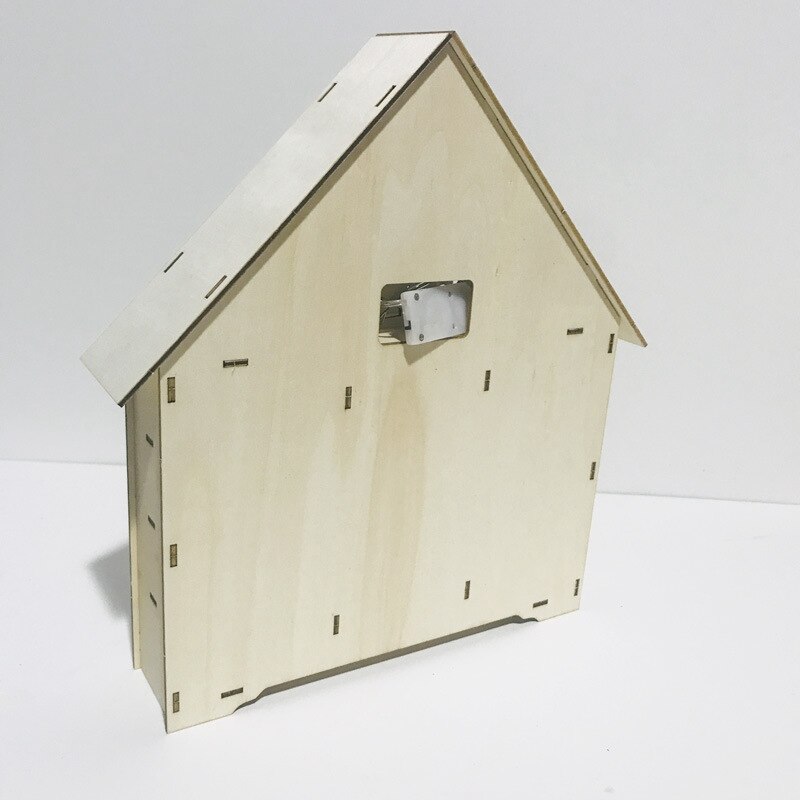 -houten adventskalender aftellampjes kerst 24 uittrekbare lades led-lampjes kerstversiering adventskalender