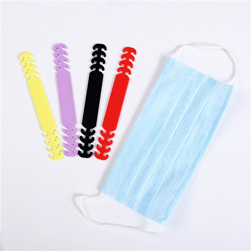 3pcs color Face Mask Ear Hooks Adjustable Anti-slip Ear Protection Mask Ear Grips Extension Hook Masks Buckle Holder For Kids