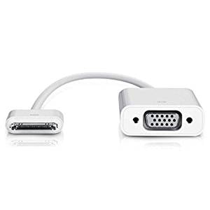 LBSC adaptador de Cable de Ipad a VGA para Apple Ipad, Ipad 2, el Ipad 3, Iphone 4, Iphone 4S e Itouch 4