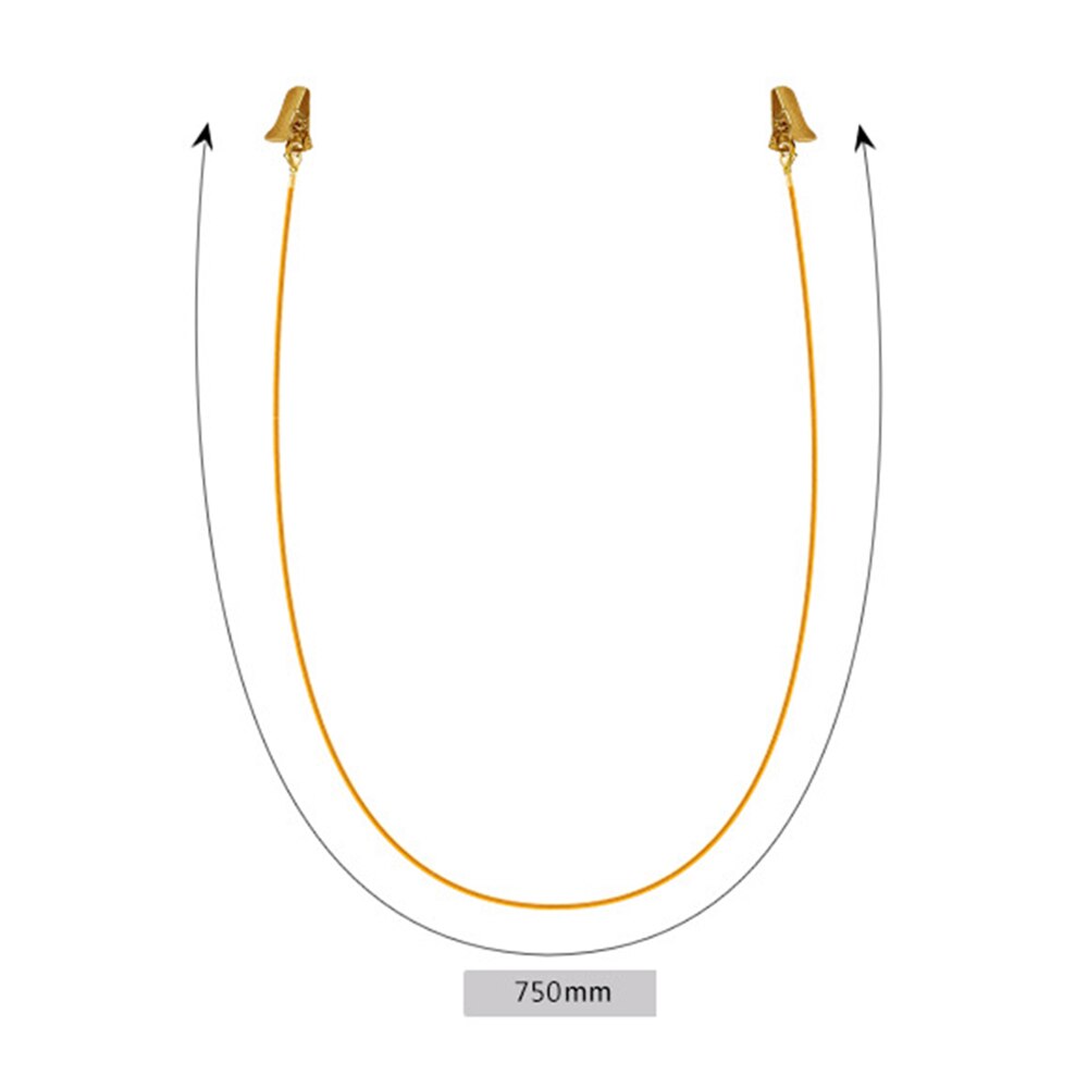 Metal Face Mask Necklace Strap For Women Men Snake Chain Glasses Clips Lanyard Holder Sunglasses Chains Eyewear Jewelry