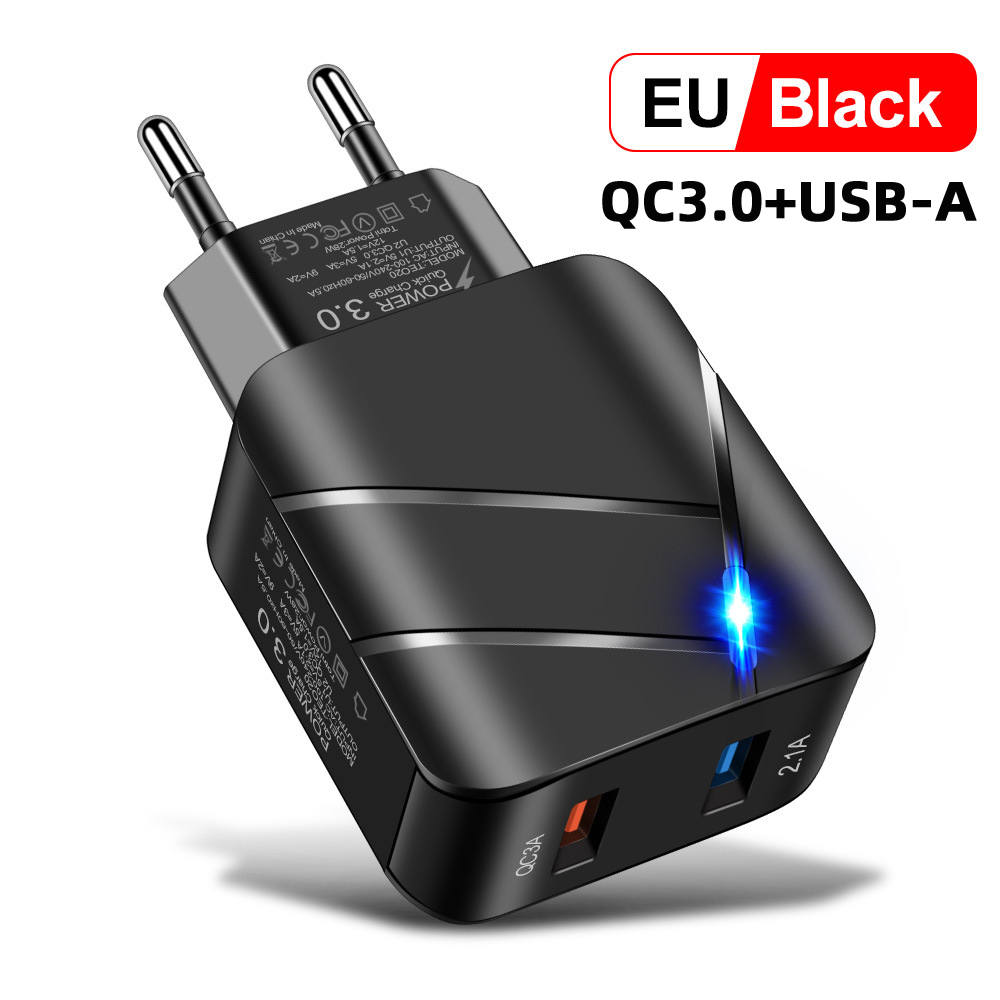 USB Charger PD Charger For iPhone 15 14 13 12 11 Xs Max Fast Charger PD3.0 QC3.0 Phone Charger Type C Tablets Charger: IL