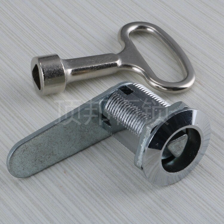 dinbong Ms403-25 Triangular Cylindrical Lock Data Ark kai guan ju suo Network Control Cabinet Door Lock