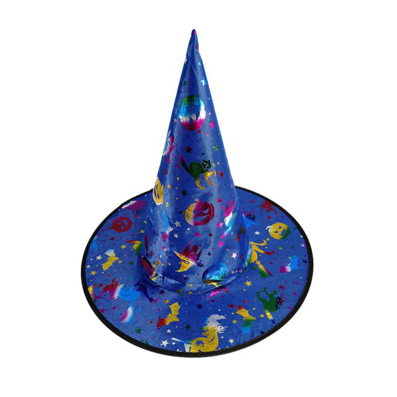 Heksenhoed voor kinderen, thuis, breder, betrouwbaar, zwarte heksenhoed voor volwassenen, voor halloween-kostuums, halloween-feestaccessoires: A5