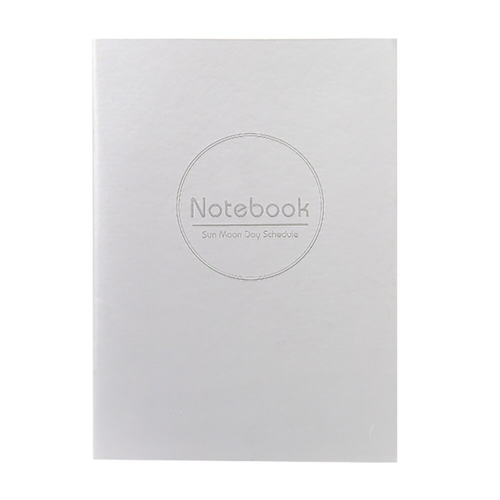 Soft Leather Calendar Meeting Notepad Memo Jotter Classical Notepad Notebook Stationery Student Class Notebook: Gray