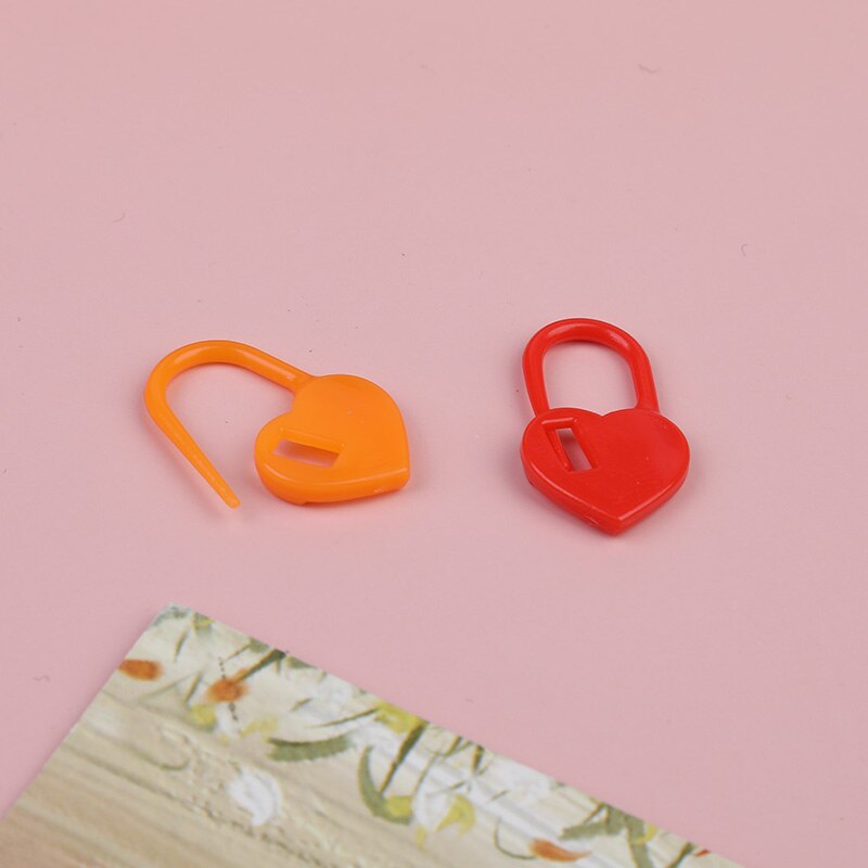 500Stck bunt Sicherheit Stifte Plastik Clips Marker Stifte Pro Stricken überqueren Stich Halter Handwerk DIY Nähen Bausatz Brosche Zubehör