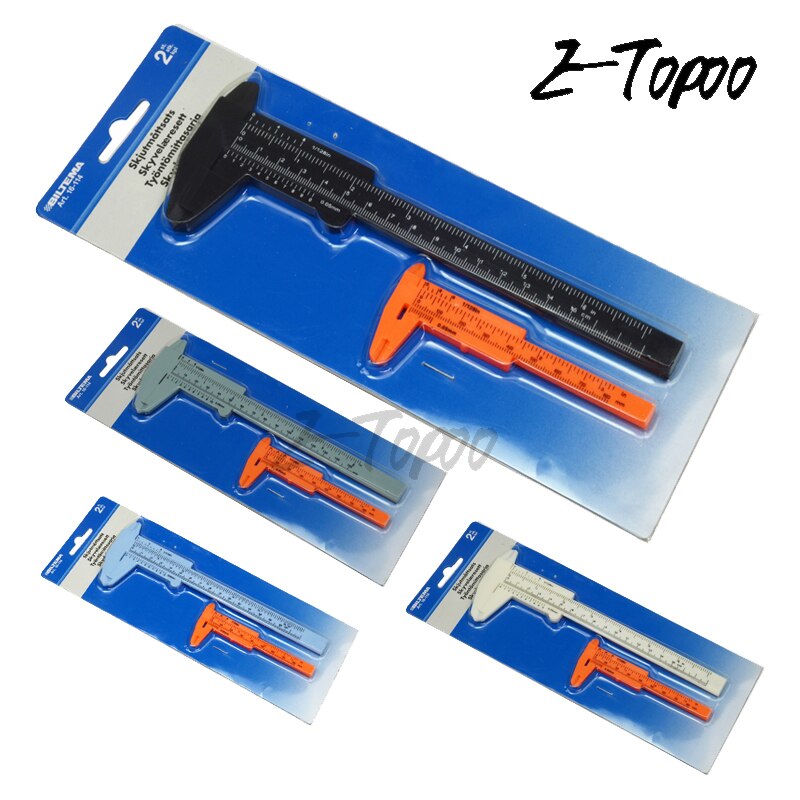 Measure Tool 2pcs set DIY Tool Woodworking Metalworking Plumbing Model Making 80mm 150mm Vernier Caliper Aperture Depth Diameter