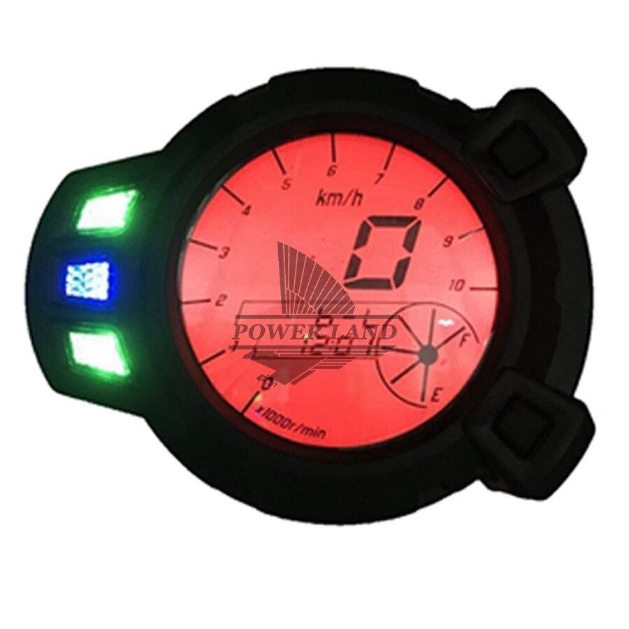 Velocímetro Digital LCD para motocicleta Yamaha, tacómetro de 10000 RMP, para moto Yamaha Zuma BMK x125 YW125, BWS