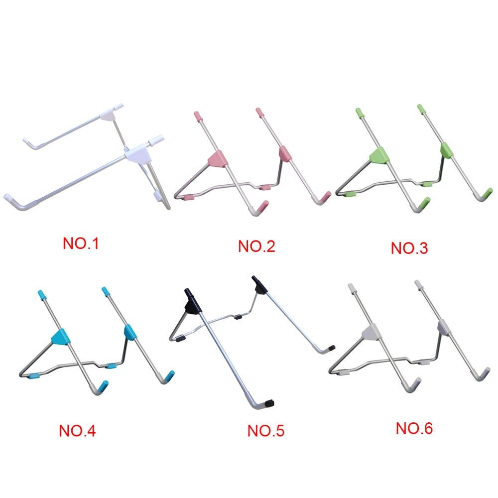 Laptop Tablet Stand Portable Folding Stand Tablet Top Anti-skid Angle Height Adjustable Bracket Home Office