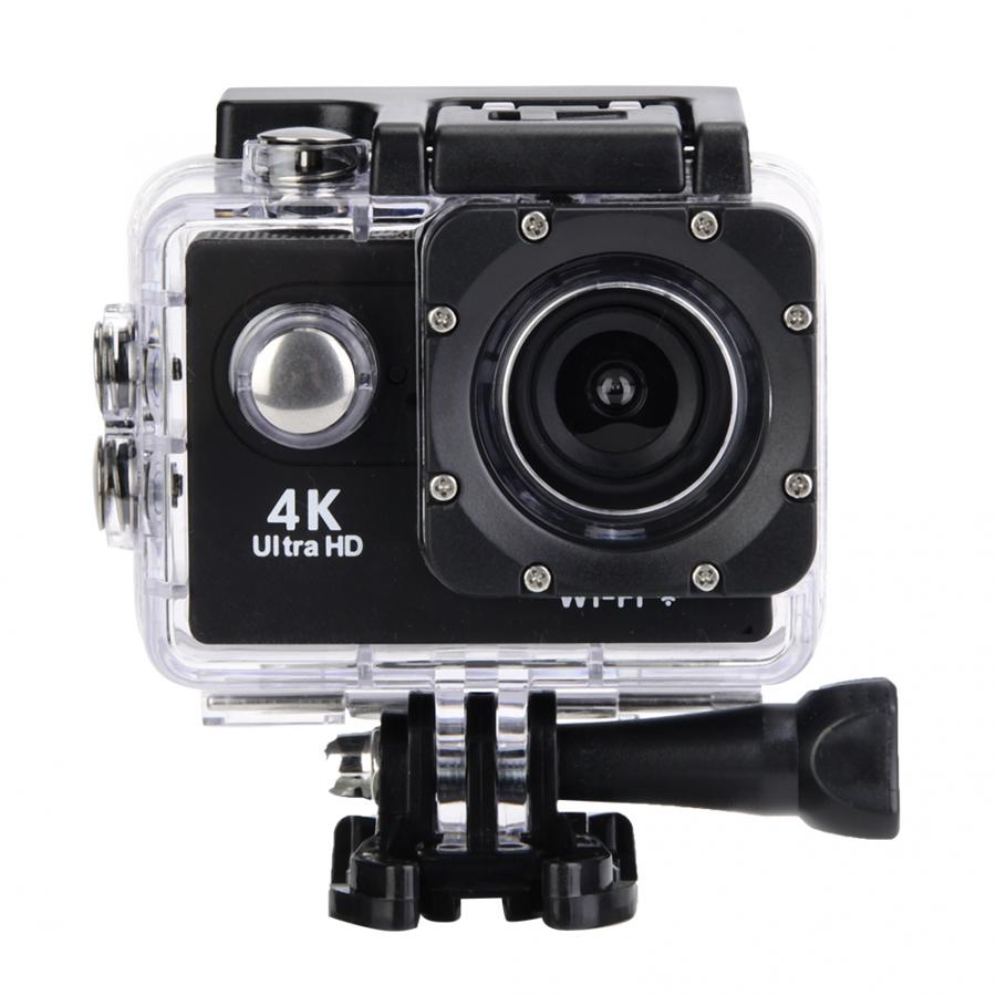 4K HD WiFi Camera 30M Waterdichte Behuizing Twee Batterij Bike Mount Kit 4K video en 12MP foto's groothoek lens