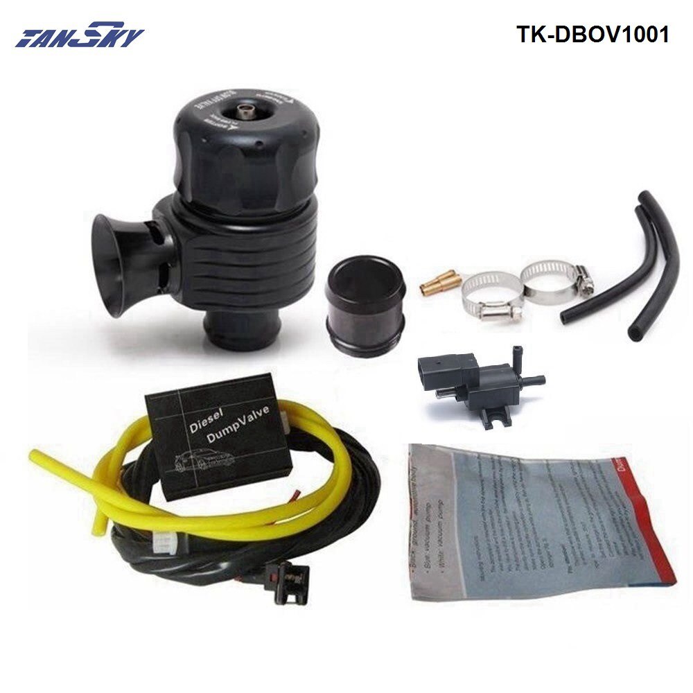 Universal ElectrIcal Turbo Diesel Blow Off Valve With Horn Dump Valve Kit TK-DBOV1001/TK-DBOV1001B