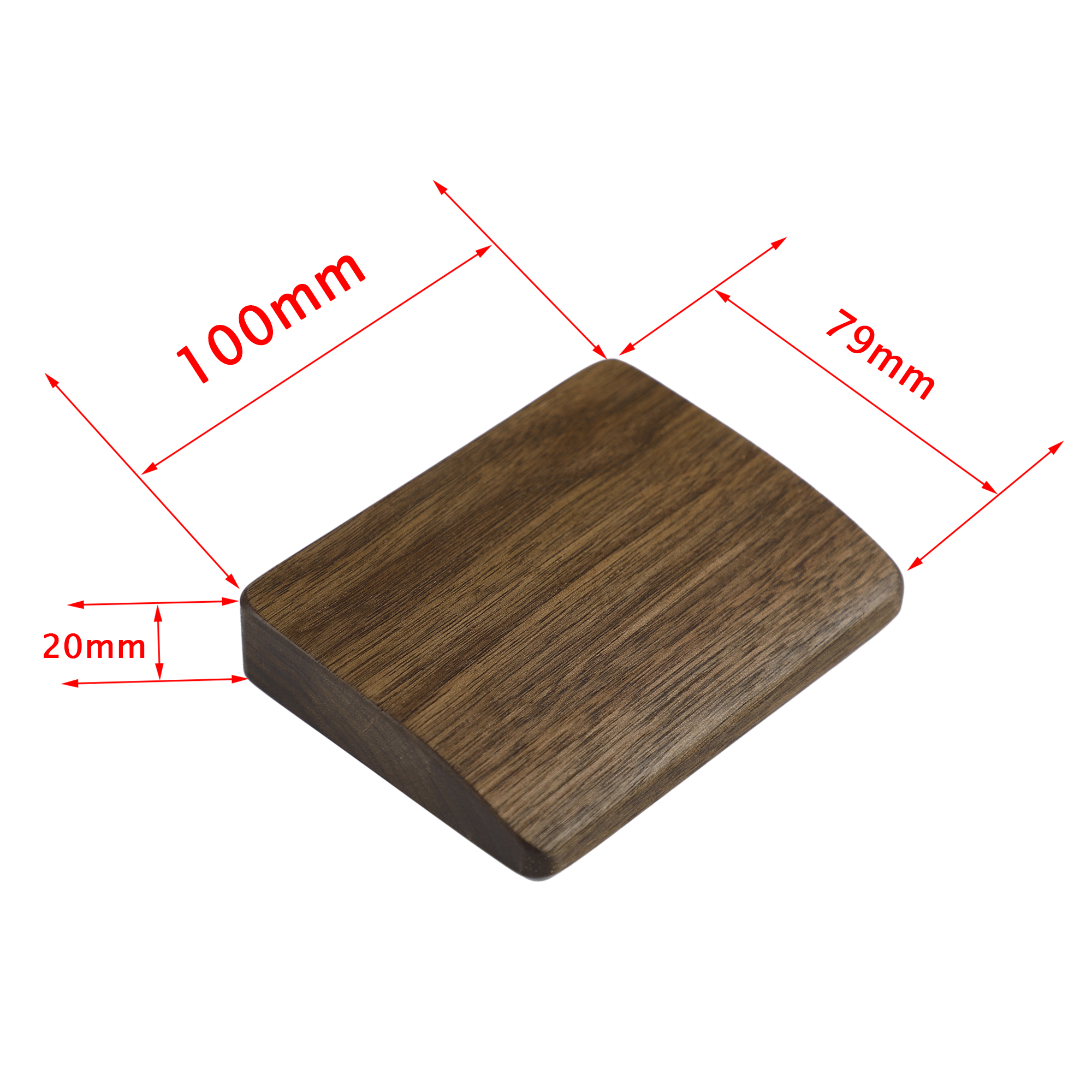 Mini Wood Wrist Rest Portable Movable Solid Wooden Walnut Beech For Most Mechanical Keyboard Numpad Sp64 Split Keyboard