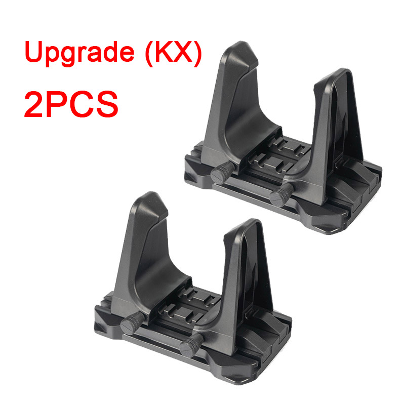 2/1 STKS Fiets Parkeren Gesp Verstelbare Weg Mountainbike Muurbevestiging Opslag Ondersteuning Ophanghaak Reparatie Stand Beugel Rack: Bordeaux