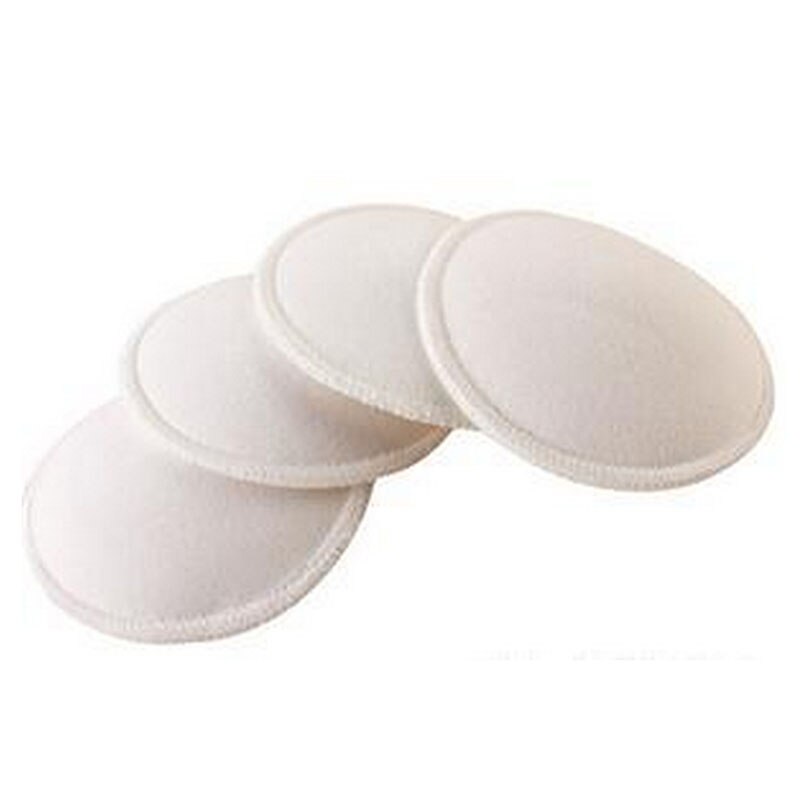 4pc Waschbar Wiederverwendbare Brust Pflege Pads Saugfähigen Stillen Fütterung Pad