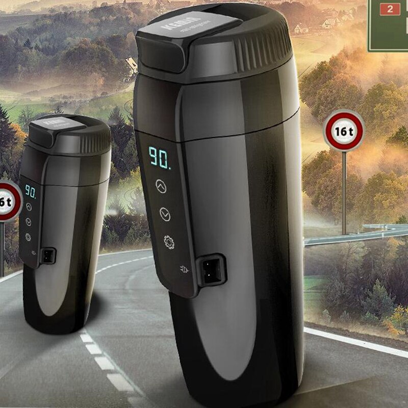 12V portátil coche café té Noodles taza de calefacción de agua hirviendo 350M taza Hervidor eléctrico