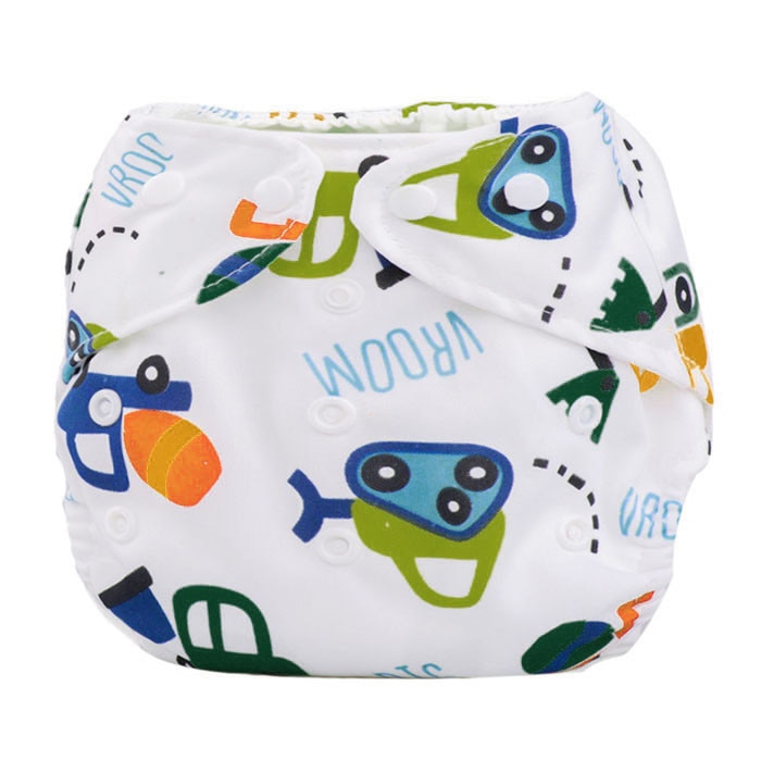 1PC Reusable Waterproof digital printed baby Cloth Diaper One Size Pocket baby nappies price fit for 3-15kg G