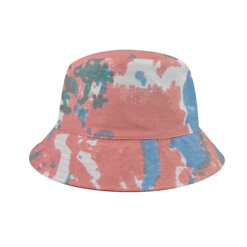 Adult Bucket Hat Fisherman Hat Fishing Hat Colourful Graffiti Bob Caps Hip Hop Tie Dye Gorros Men Women: a4