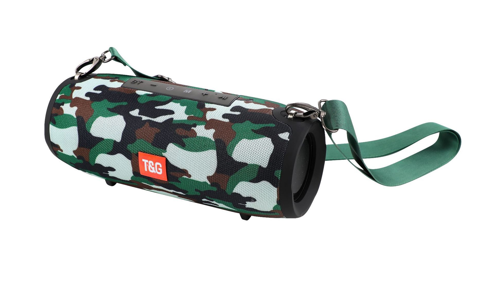 TG118 Big Extream Altavoz Bluetooth Estéreo subwoofer Boom Box Hifi Super 2*10W caja de sonido con 3600 mAh amplificador al aire libre: Camouflage