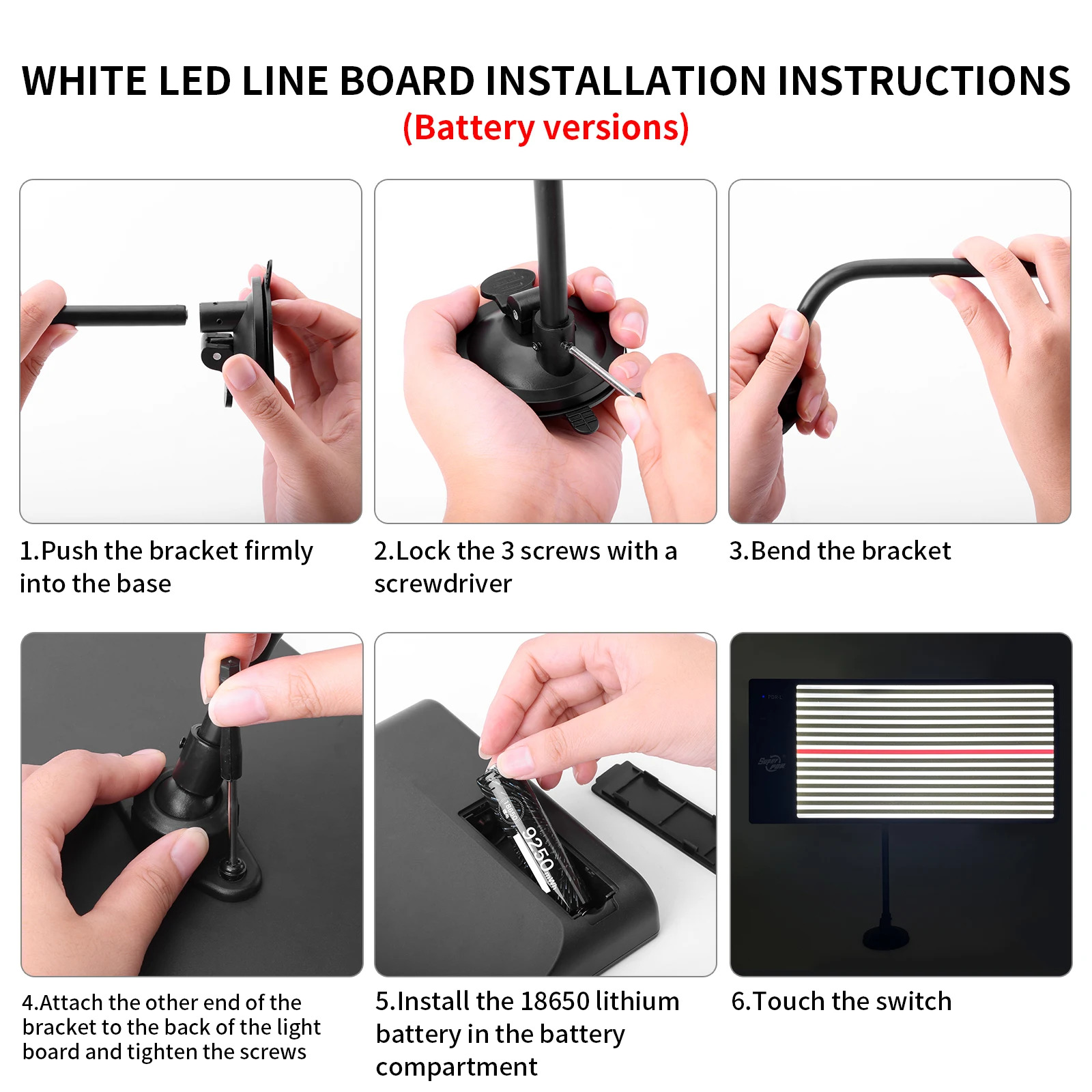 Reflector de abolladuras PDR, lámpara LED, tablero de línea, herramientas de reparación de abolladuras, Detector de abolladuras, uso para eliminar abolladuras de carrocería de coche